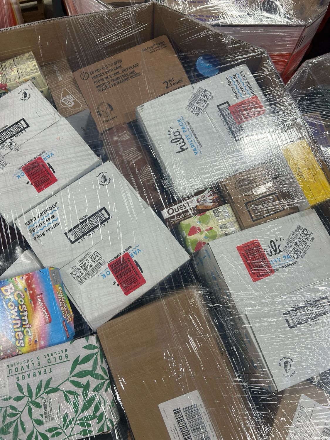 Amazon Food Pallet Available Amazon Food Pallet Available