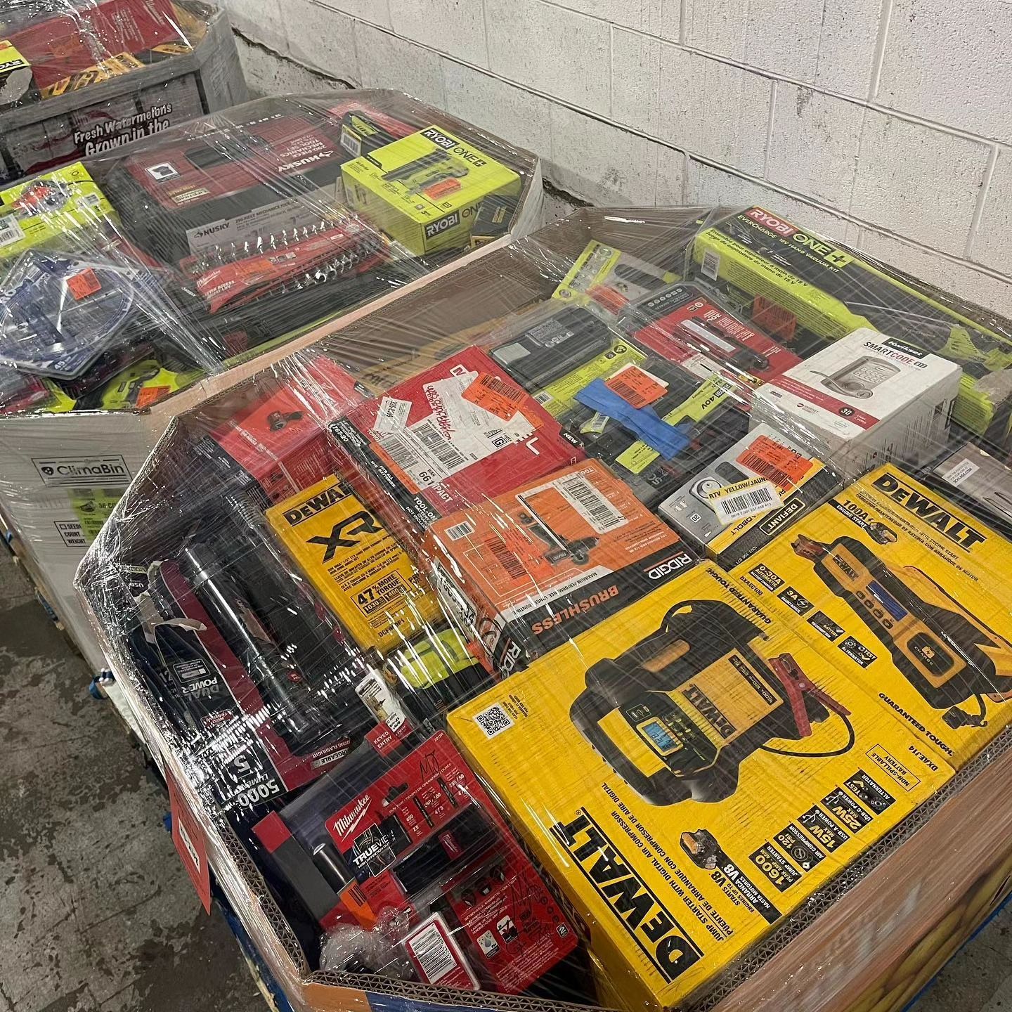 POWER TOOLS PALLETS POWER TOOLS PALLETS